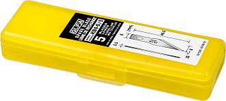 OLFA 5 шт., 6 мм, Лезвия перовые для ножа АК-4 OL-KB4-S/5 - фото 2