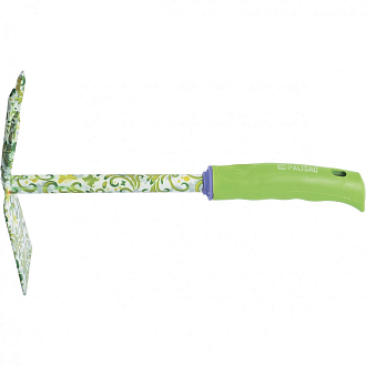 Мотыжка комбинированная, 70 х 300 мм, стальная, пластиковая рукоятка, Flower Green, Palisad - фото 1