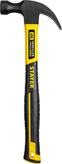 Молоток-гвоздодер с фиберглассовой рукояткой STAYER 450 г, Hercules 2026-450_z02 Professional - фото 5