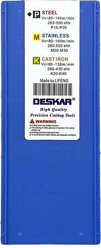 Фото 3 товара DNMG150608 PM LF9018 токарная пластина Deskar