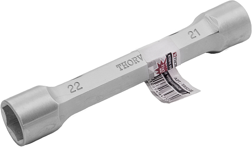 Фото 0 товара Ключ трубчатый усиленный, 21x22 мм, THORVIK