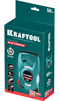 Стальная мерная лента KRAFTOOL EXTREM 34185-50 50 м, геодезическая - фото 9