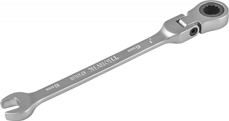 Ключ гаечный комбинированный трещоточный карданный, 8 мм, THORVIK - фото 2
