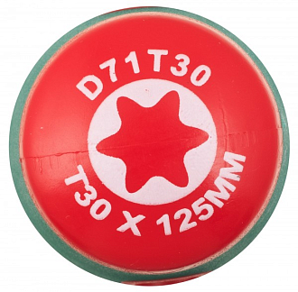 Отвертка стержневая TORX® ANTI-SLIP GRIP, T30х125, Jonnesway - фото 2