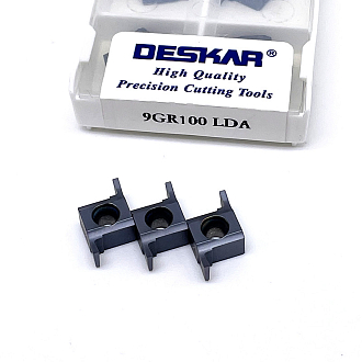 9GR 100 LDA пластина для отрезки и точения канавок Deskar - фото 3