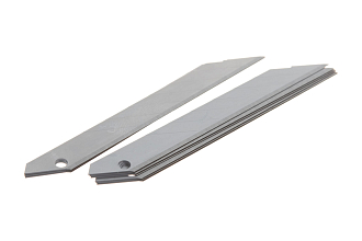 OLFA 10 шт., 9 мм, Лезвие сегментированное OL-SAB-10B - фото 2