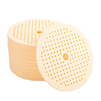 Круг шлифовальный на тканево-поролоновой основе "Super Soft Sandpaper" auto Р800 (150мм 10шт) - фото 2
