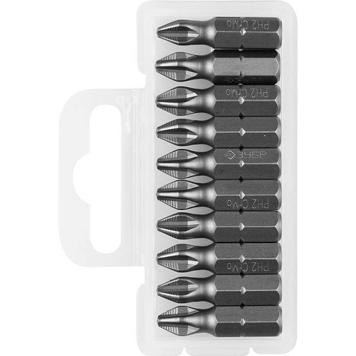 Фото 0 товара Биты ЗУБР 26001-2-25-10 серия «МАСТЕР»