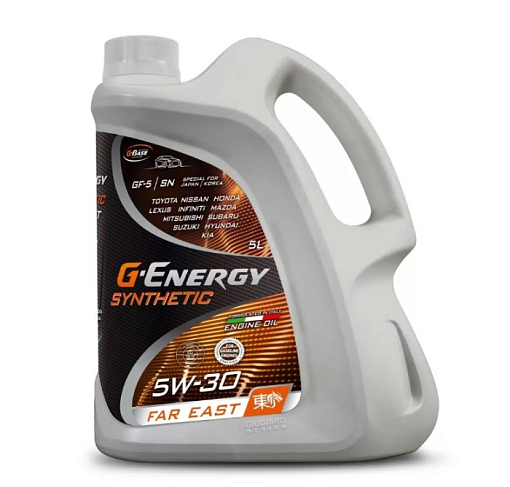 Фото 0 товара Моторное масло G-Energy Synthetic Far East 5W-30, 5л