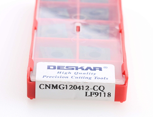 Фото 4 товара CNMG120412 CQ LF9118 токарная пластина Deskar