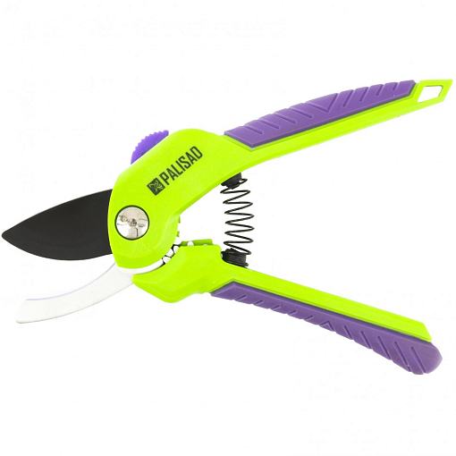 Фото 1 товара Секатор прямого реза, 210 мм, шестеренный привод, двухкомпонентные рукоятки Palisad