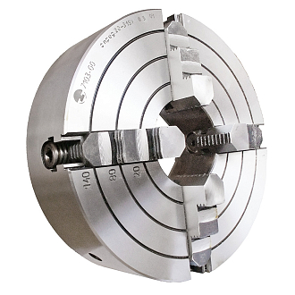 Патрон токарный 4-х кулачковый ручной с независимым перемещением кулачков 7103-200.A5 БЗСП - фото 3