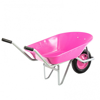 Тачка садовая, грузоподъемность 160 кг, объем 78 л, Pink Line Palisad - фото 4