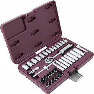 Набор инструмента 1/4"DR, 38 предметов, THORVIK - фото 3