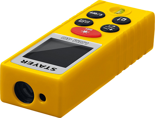 Фото 4 товара Лазерный дальномер STAYER 34956 Professional дальность 40 м, 5 функций