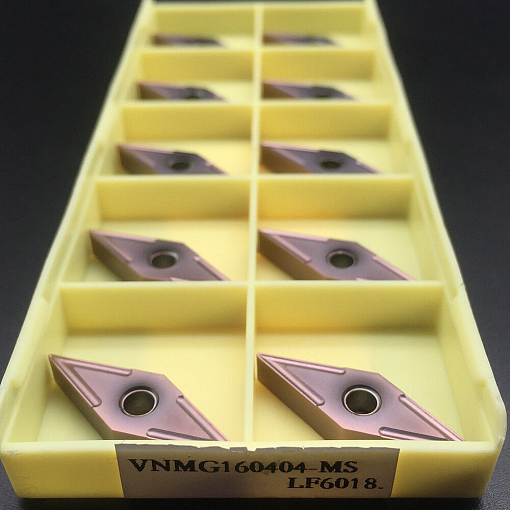 Фото 6 товара VNMG160404 MS LF6018 токарная пластина Deskar