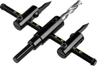 Cверло регулируемое "Балеринка" STAYER 2944 ,30-120 мм, двурезцовое, по дереву - фото 2