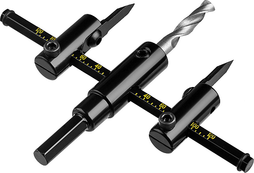 Фото 1 товара Cверло регулируемое "Балеринка" STAYER 2944 ,30-120 мм, двурезцовое, по дереву