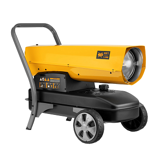 Дизельная тепловая пушка DHG-45i, 45 кВт, 1000 м3/ч, прямой нагрев, электронный термостат Denzel - фото 2