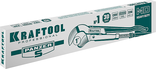 Фото 2 товара Ключ трубный KRAFTOOL PANZER-S 2733-10_z02 №1, изогнутые губки