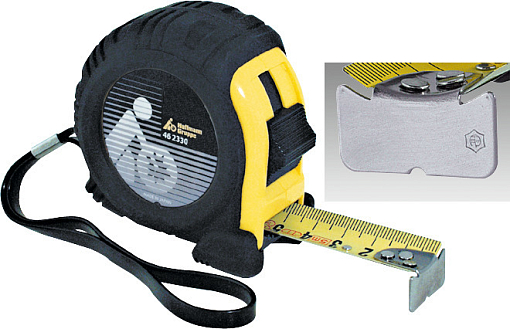 Фото 3 товара Измерительная рулетка в нескользящем корпусе особо прочная 2 м