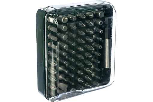 Фото 2 товара Набор бит с адаптером в пластиковом боксе GRAND-61 26140-H61 KRAFTOOL, Профессионал61 шт.