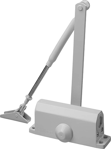 Фото 0 товара Доводчик дверной STAYER MAXComfort 37916-80 вес двери 80 кг, высота 44 мм, материал силумин