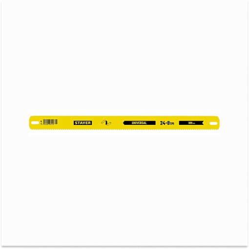 Фото 0 товара Широкое полотно по дереву и металлу STAYER 8/24 TPI, 25х300 мм, универсальное двустороннее 1591_z01 Master