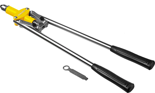 Фото 0 товара Заклепочник силовой двуручный 3114_z01 Профессионал STAYER заклепки 3.2-4.8 мм из алюминия, стали, нерж. стали, литой корпус