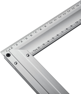 Угольник STAYER HERCULES 3432-30 Professional 300 х 2 мм, с усиленным алюминиевым полотном, жесткий столярный - фото 3