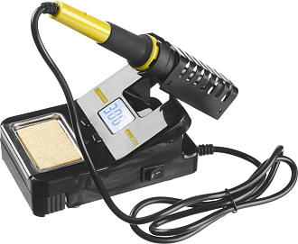 Паяльная станция цифровая STAYER 160-520°C, 48 Вт, шаг 10°C, жк дисплей, 55370 - фото 2