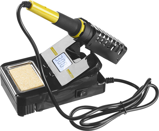 Фото 1 товара Паяльная станция цифровая STAYER 160-520°C, 48 Вт, шаг 10°C, жк дисплей, 55370