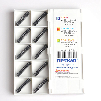 MGMN300 DR LDA пластина для отрезки и точения канавок Deskar - фото 3