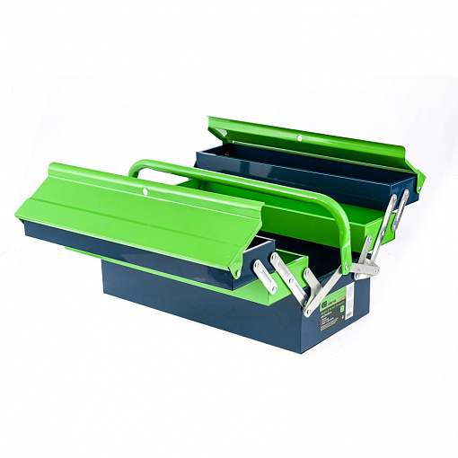 Фото 0 товара Ящик для инструмента, 430 х 200 х 200 мм, пять секций, металлический Сибртех 90751