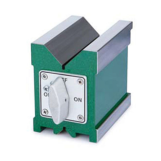 Призма пов. и разм. 100x70x95 для валов ø5-65 мм магнитная 150кгс, INSIZE - фото 1