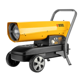 Дизельная тепловая пушка DHG-45i, 45 кВт, 1000 м3/ч, прямой нагрев, электронный термостат Denzel - фото 1