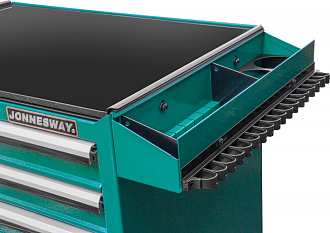 Тележка инструментальная 7-ми полочная с инструментом в ложементах, 179 предметов, Jonnesway - фото 4