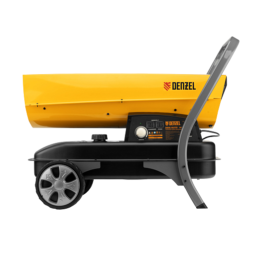 Фото 2 товара Дизельная тепловая пушка DHG-45i, 45 кВт, 1000 м3/ч, прямой нагрев, электронный термостат Denzel