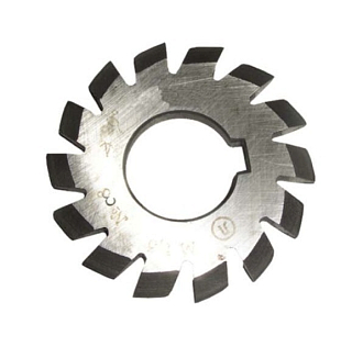 Фреза дисковая модульная м 4,5 №5 90х27 z=12 - фото 1