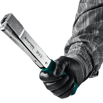 Скобозабиватель стальной KRAFTOOL ,HT-53 3153 скобы тип 53 - фото 6