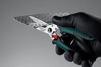 Многоцелевые технические ножницы KRAFTOOL 23201 ALLIGATOR 200 мм - фото 6