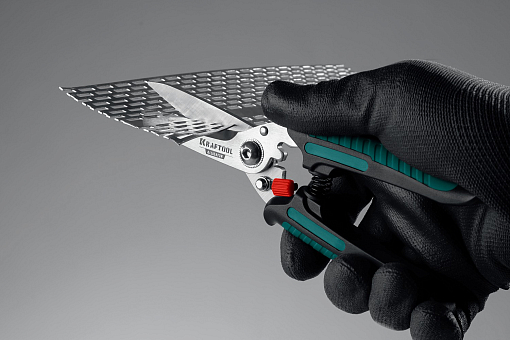 Фото 5 товара Многоцелевые технические ножницы KRAFTOOL 23201 ALLIGATOR 200 мм