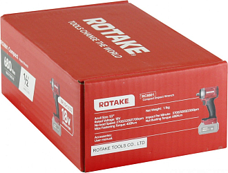 (T1) Гайковерт ударный аккумуляторный бесщёточный 1/2"DR, 18В, 680 Нм, (без АКБ и З/У), THORVIK - фото 6