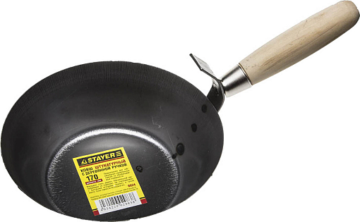 Фото 0 товара Ковш штукатурный STAYER 170 мм, деревянная рукоятка, 0824