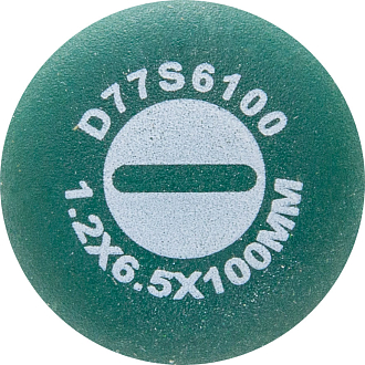 Отвертка стержневая шлицевая ANTI-SLIP GRIP, SL6.5х100 мм, Jonnesway - фото 3