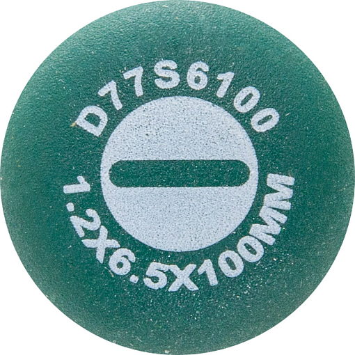 Фото 2 товара Отвертка стержневая шлицевая ANTI-SLIP GRIP, SL6.5х100 мм, Jonnesway