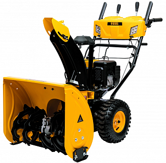 Бензиновая снегоуборочная машина SBM 610S PRO, 212 cc, электростартер, фара, обогрев Denzel - фото 1