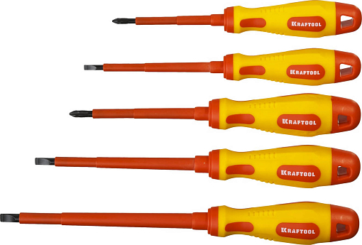 Фото 0 товара Набор диэлектрических отверток Х-Drive Electro 6 шт., Kraftool