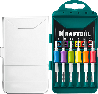 Набор часовых отверток для точных работ X-Precision 6 предметов, Kraftool - фото 6