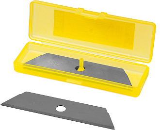 OLFA 5 шт., 17.5х72х0.6 мм, Лезвие трапециевидное для ножа OL-SKB-2/5B - фото 2